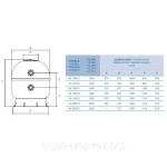 Фото №2 Фильтр Fiberpool AK45 1400.B (61-77м3/ч, D1400)