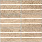 фото Керамический гранит GRASARO Italian Wood 307x307 мозаика G-250/SR/m11