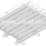 фото Поддоны деревянные 1200х1000