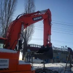 фото Колесный Экскаватор Doosan (Дусан) DX 160 W на пневмоходу