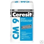 фото Клей плиточный CERESIT CM-9 25 кг