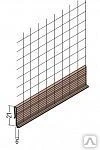 Фото Насадка универсальная PROTEKTOR на цокольный профиль 6мм 2,5м (ТИС) ПВХ