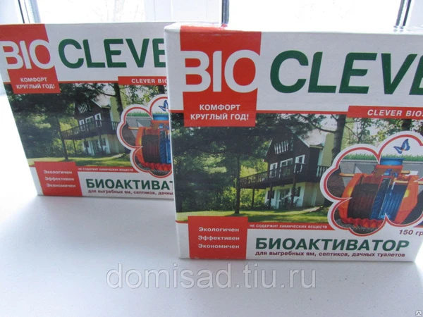 Фото Средство Bioclever биоактиватор для очистки септиков, выгребных ям