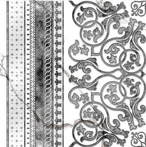 Фото Керамический гранит GRASARO Classic Marble 400x400 декор G-270/G/d03