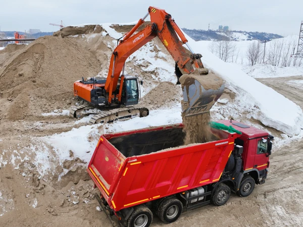 Фото Высококачественный песок для ЖБИ  от производителя ГОСТ 26633-2015