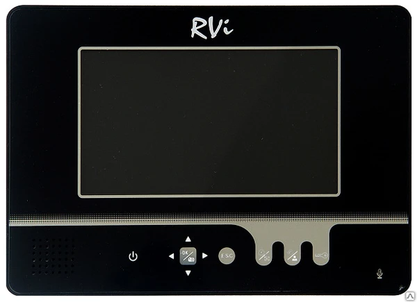 Фото RVi-VD1 LUX (черный); Видеодомофон; Дисплей: 7” TFT LCD RVi