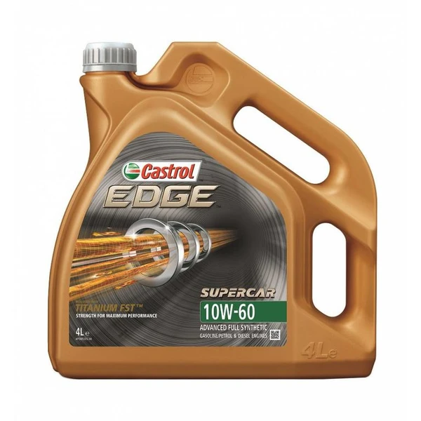 Фото Масло моторное Castrol EDGE SUPERCAR 10w60 (4л)