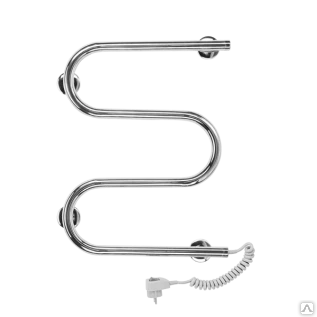 Фото Полотенцесушитель TERMINUS М-образный 400 х 500, Электро 40 Вт