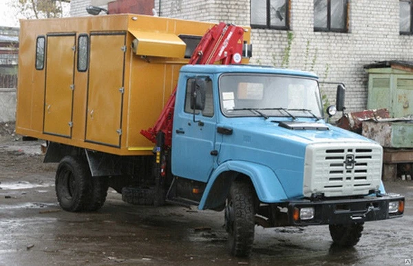 Фото Универсальный высокооснащенный автомобильный комплекс (ам-01) на шасси газ