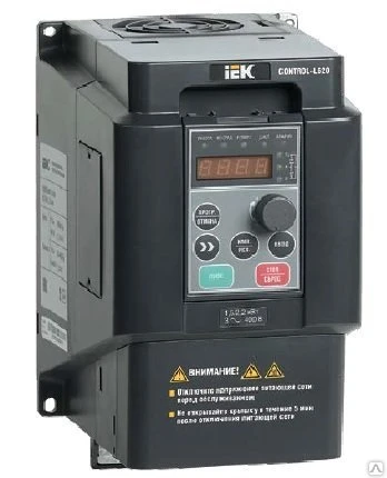 Фото Преобразователь частоты CONTROL-L620 380В, 3Ф 2,2-4 kW IEK