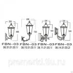 фото Светильник настенный Болонья FBN-03