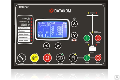 Фото DKG-707 Контроллер синхронизации группы генераторов на общую шину (Multi ge