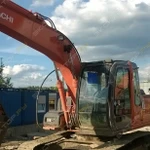 фото Аренда гусеничного экскаватора Hitachi ZX120, Москва