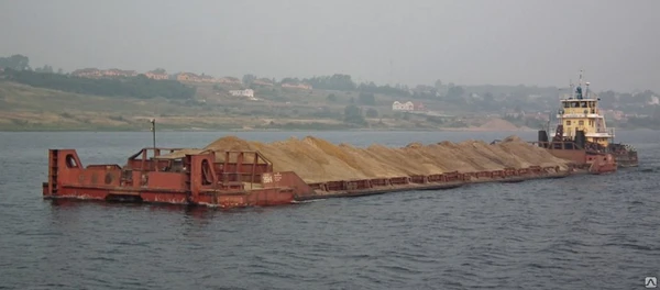 Фото Баржа площадка 1000тн класс река - море в аренду