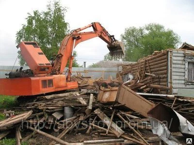 Фото Демонтаж зданий. Все этапы.