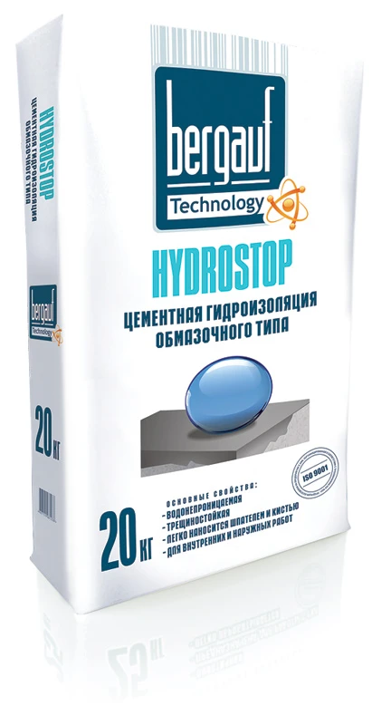 Фото Гидроизолирующая масса Bergauf Hydrostop 20 кг