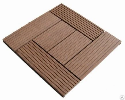 Фото CM Decking Садовый паркет CLASSIC 30х30 (упаковка 11шт)