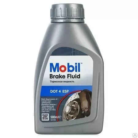 Фото Тормозная жидкость MOBIL BRAKE FLUID DOT 4 ESP