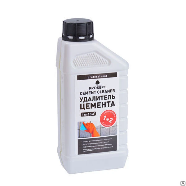 Фото Средства для удаления цемента PROSEPT CEMENT CLEANER концентрат 1 л