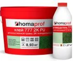 фото Клей Homaprof 777 2K PU для искусственной травы 10 кг