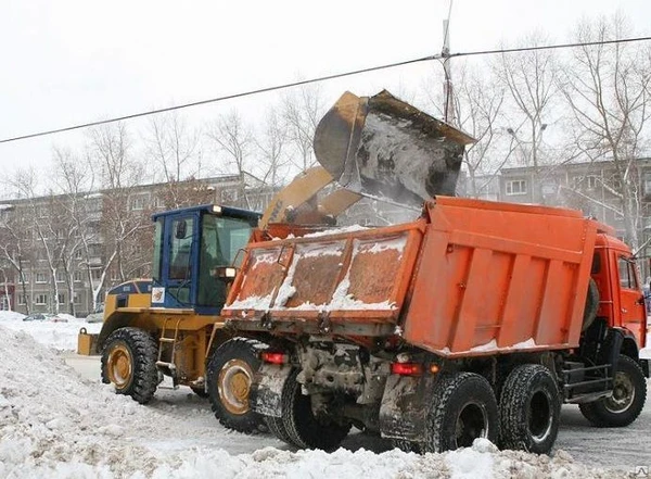 Фото Уборка и вывоз снега