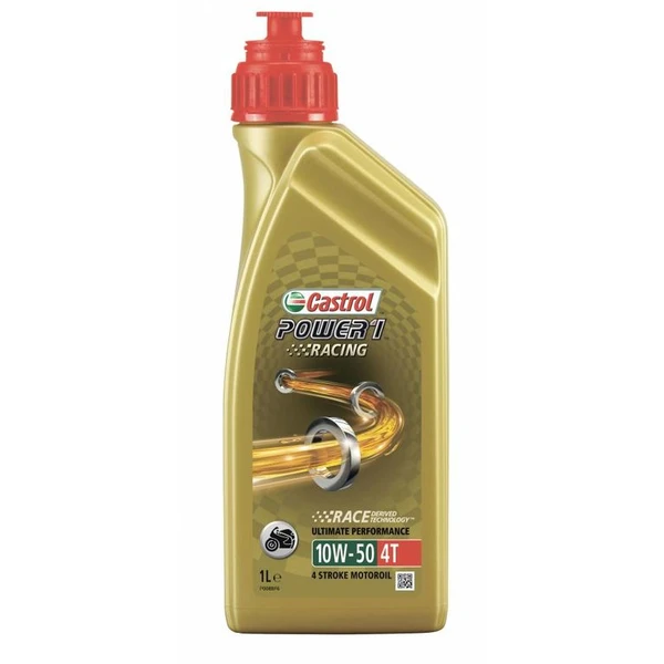 Фото Масло для мототехники Castrol POWER 1 RACING 4T 10W-50 (1л.) 157E4A