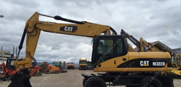 Фото Аренда колесного экскаватора Caterpillar M322D, Санкт-Петербург