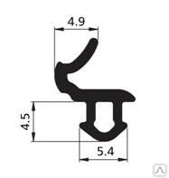 Фото Уплотнительная резина для профиля KBE