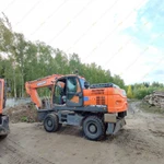 фото Аренда колесного экскаватора Doosan DX190W, Казань