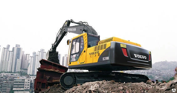 Фото Аренда гусеничного экскаватора Volvo EC210B Prime