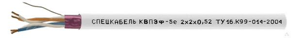 Фото Кабель КВПЭф-5е (FTP) 4х2х0,52