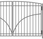 фото Ворота из профильной трубы 3 х 2 м. Без калитки.