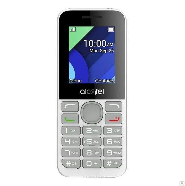 Фото Мобильный телефон Alcatel 1054D, 2Sim, белый