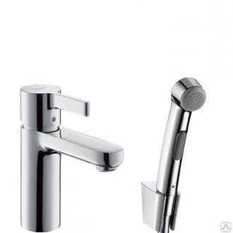 Фото Смеситель для раковины без донного клапана Hansgrohe Metris S 31160000 Hans