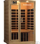 фото Инфракрасная сауна Wellness LH-902B кедр