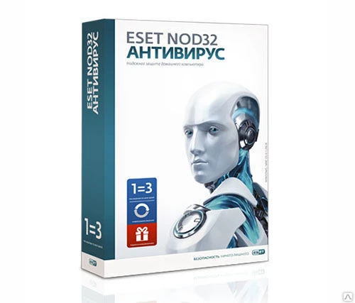 Фото Антивирус ESET NOD32 Антивирус + бонус 3ПК 1Год, 
BOX