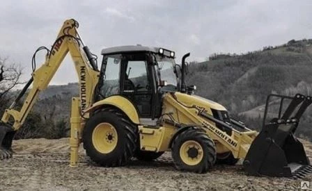 Фото Экскаватор-погрузчик New Holland b115