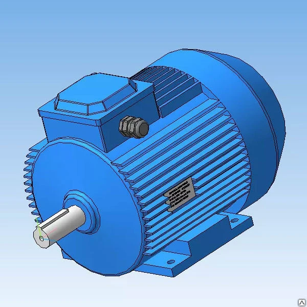 Фото Электродвигатель АИР 112М2 мощность 7,5 кВт, частота вращения 3000 об/мин
