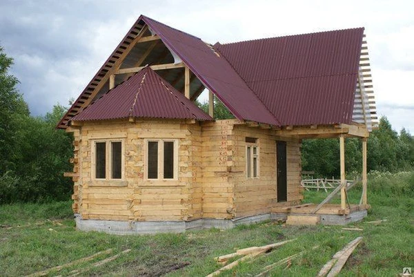 Фото Строительство домов из бруса.