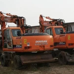 Фото №4 Аренда колесного экскаватора Doosan-210 Гидромолот есть.