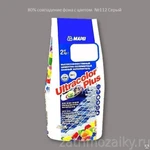 фото Затирка Mapei UltraColor Plus 2 кг 112 серый 6462