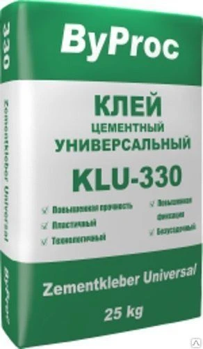 Фото Клей ByProc KLA-330 универсальный 25 кг