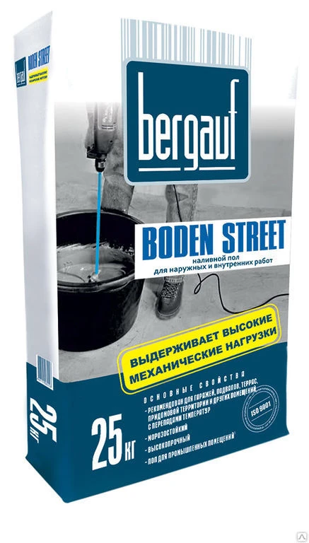 Фото Пол Bergauf Boden Street 25кг