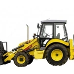 фото Стекло заднее правое для NEW HOLLAND LB110/LB115