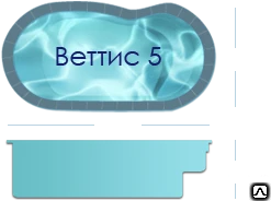 Фото Бассейны композитные Веттис 5