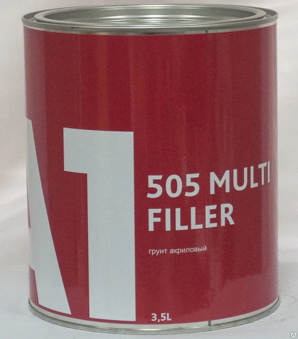 Фото 505 MULTI FILLER Black 3500+900 мл Универсальный грунт-наполнитель