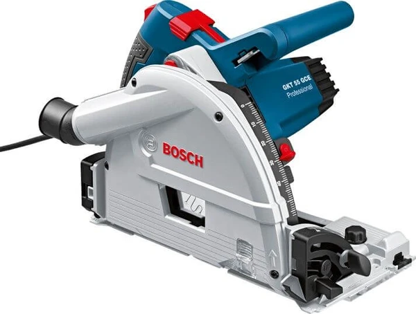 Фото Пила погружная Bosch GKT 55 GCE / 0601675000 / 1.4 кВт, диск 165х20 мм, пропил 57 мм