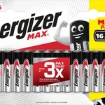 фото Элемент питания алкалиновый ENR MAX AAA FSB16 RU (блист.16шт) Energizer E301433301