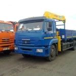 фото Манипулятор КМУ КАМАЗ 65117-5092-78+SOOSAN SCS736LII верх. упр.