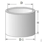фото Кольцо колодезное диаметр 1,5 м